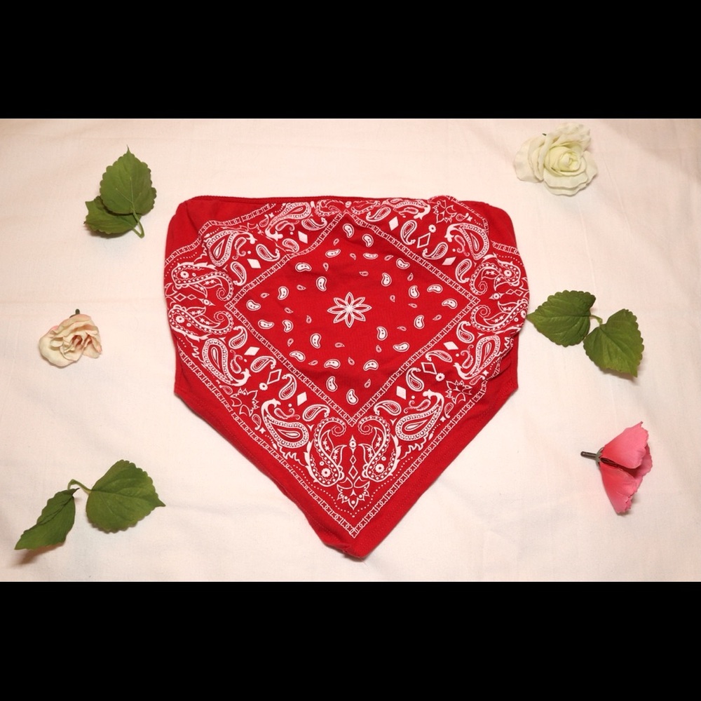 Bandana Tube Top